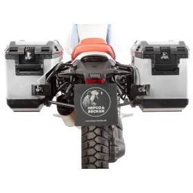 Support avec valises latérales BMW R 12 G/S - Hepco-Becker Xplorer Alu