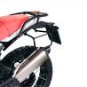 Sac à croûte en cuir 10l-14l + cadre gauche  BMW R12G/S - Unit Garage
