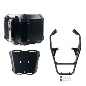 Top case atlas aluminium 36l + porte-bagages arrière BMW R12G/S - Unit Garage