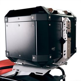 Top case atlas aluminium 36l + porte-bagages arrière BMW R12G/S - Unit Garage