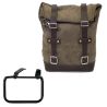 Sac à croûte en cuir 10l-14l + cadre droitBMW R12G/S - Unit Garage