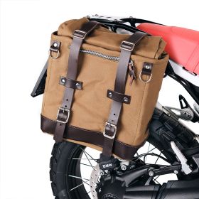 Sacoche scram en toile 22l-30l + cadre gaucheBMW R12G/S - Unit Garage