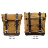 Sacoche latérale scram en croûte de cuir 22l-30l + cadre droitBMW R12G/S - Unit Garage