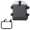 Support de sac en aluminium avec façade hypalon réglable et attache rapide + cadre gaucheBMW R12G/S - Unit Garage