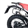 Support de sac en aluminium avec façade hypalon réglable et attache rapide + cadre gaucheBMW R12G/S - Unit Garage