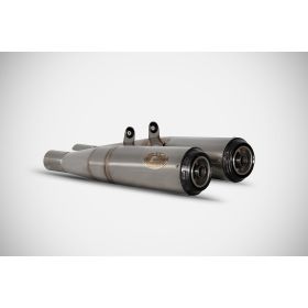 Double silencieux Coniques Triumph Speed Twin 1200 - Thruxton 2021-2023 - ZARD EXHAUST