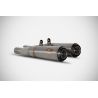 Double silencieux Coniques Triumph Speed Twin 1200 - Thruxton 2021-2023 - ZARD EXHAUST