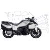 Kit complet protection de peinture BMW R1300RT - Wunderlich PremiumShield