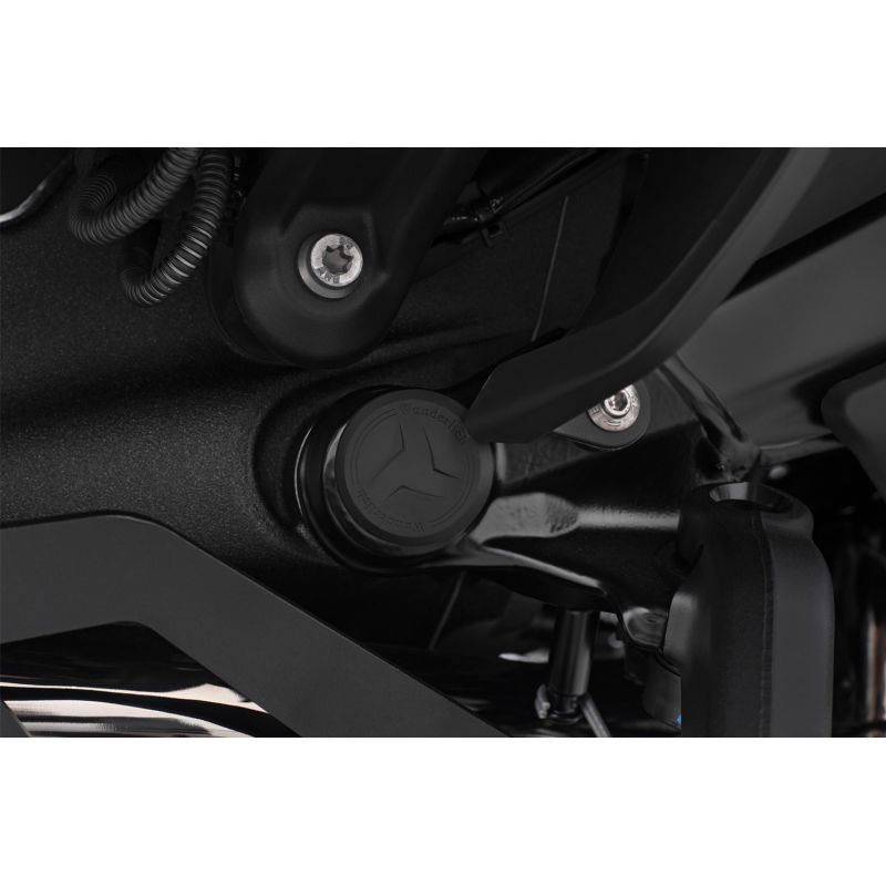 Kit 3 Bouchons de cadre BMW R1300RT - Wunderlich Noir