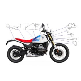 Kit complet protection de peinture BMW R12 G/S - Wunderlich PremiumShield