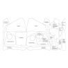 Kit complet protection de peinture BMW R12 G/S - Wunderlich PremiumShield