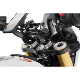 Rahausse guidon BMW R12 G/S - Wunderlich 20mm Argent