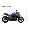 Kit complet de film de protection BMW R1300R - Wunderlich PremiumShield