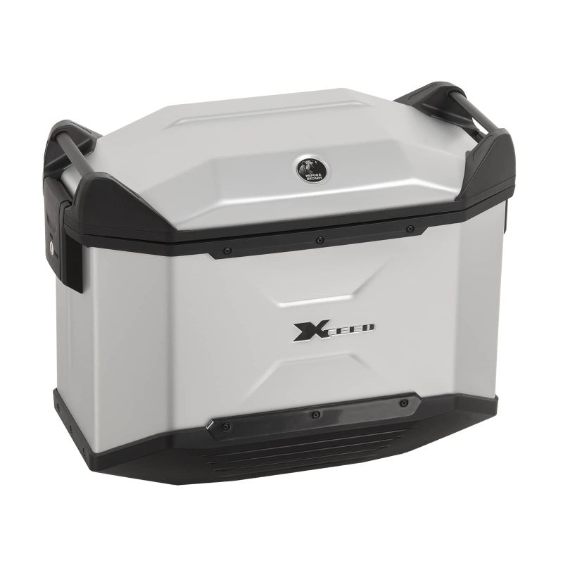 Valise Gauche XCEED - Hepco-Becker Silver