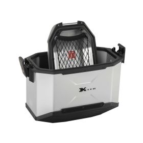 Valise Gauche XCEED - Hepco-Becker Silver