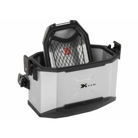 Valise Gauche XCEED - Hepco-Becker Silver