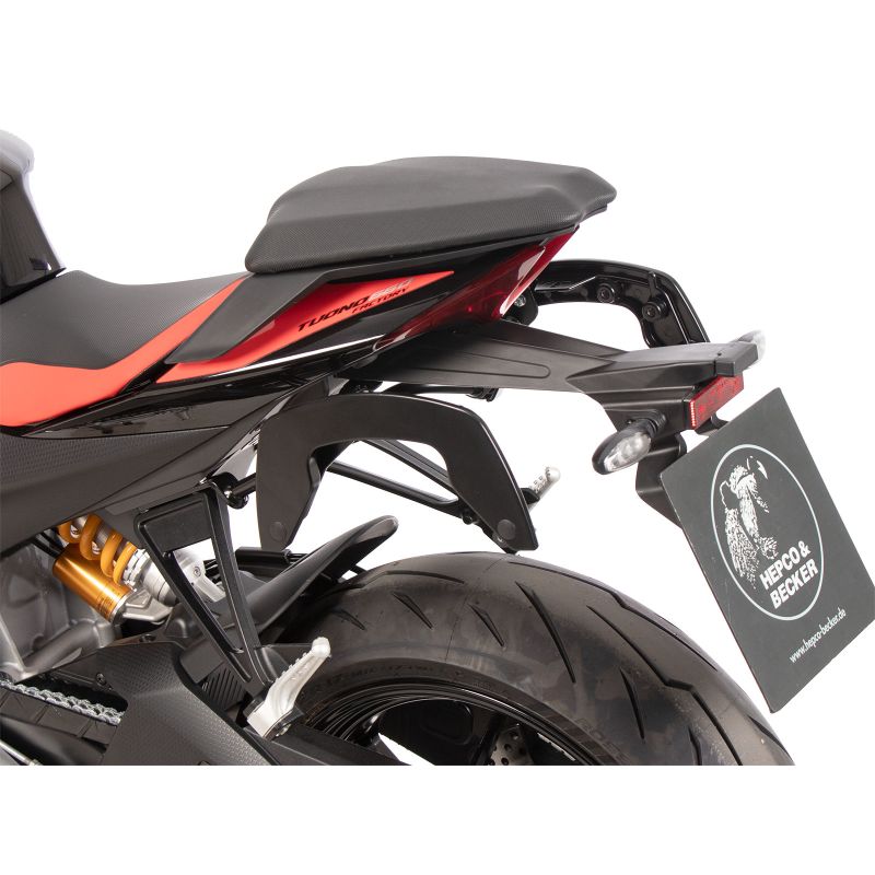 Supports sacoches Aprilia Tuono 660 Factory - Hepco-Becker C-Bow