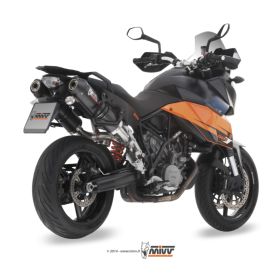 Silencieux homologué KTM 990 SMT / Mivv Oval Carbone - KT.013.L3C