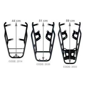 Porte bagage BMW R Nine T - Unit Garage Acier Noir
