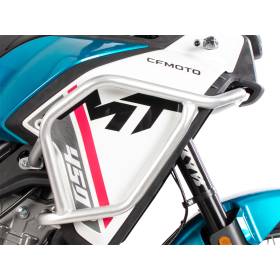 Protection de réservoir CF Moto 450 MT - Hepco Becker Argent