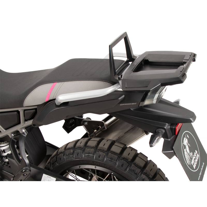 Support top case CF Moto 450 MT - Hepco Becker Alurack