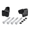 Rehausseur de guidon KTM 990 Duke (24-) - Hepco-Becker 25 mm noir