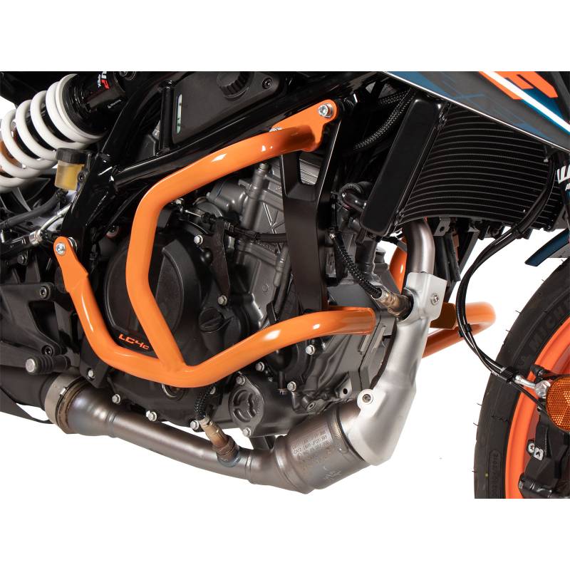 Pare carters KTM 125 Duke (24-) - Hepco-Becker Orange Pare carters KTM 125 Duke (24-) - Hepco-Becker Orange