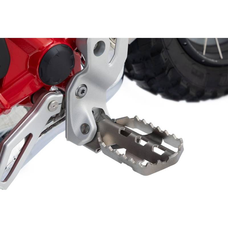 Repose-pieds BMW - Wunderlich ULTIMATE argent