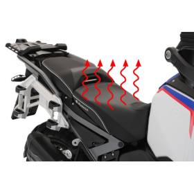 Selle chauffante haute conducteur BMW R1300GS Adv - Wunderlich AKTIVKOMFORT