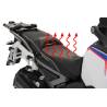 Selle chauffante haute conducteur BMW R1300GS Adv - Wunderlich AKTIVKOMFORT