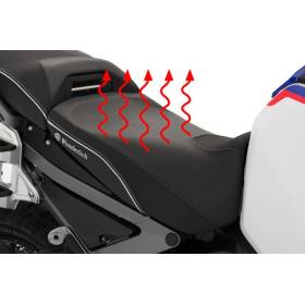 Selle chauffante standard conducteur BMW R1300GS Adv - Wunderlich AKTIVKOMFORT