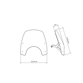Bulle Sport BMW R12, R12 NineT - New Generation Puig 22132