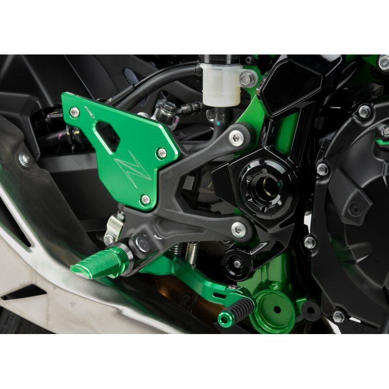 Plaques de protection talon Kawasaki Z900 - Puig 22007