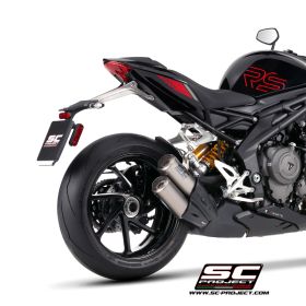 Silencieux EURO5+ Triumph Speed Triple 1200 RS 2025 / SC Project T29A-D38TR