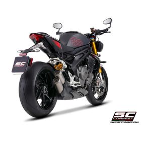 Silencieux EURO5+ Triumph Speed Triple 1200 RS 2025 / SC Project T29A-D38TR