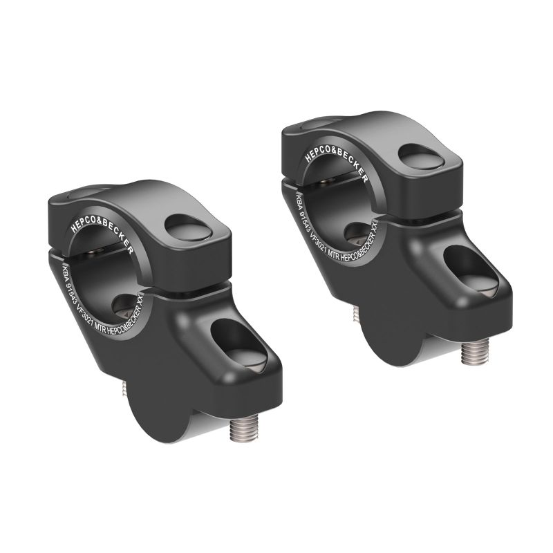 Rehausseur guidon 30mm Yamaha Tracer 9 GT / GT+ / Y-AMT - Hepco-Becker 42404585 00 01
