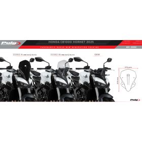 Bulle Touring Honda CB1000 Hornet (2025-) Puig 22382