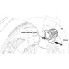 Support éclairage DENALI garde boue DM/D2 vis M5-M6 - LAH.00.10700.B