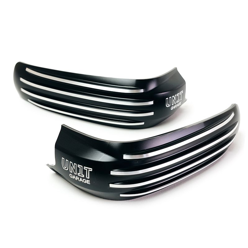 Paire de caches Bougies bmw r12 ninet - r12 - r12 g/s - UNIT GARAGE - 5015_BL