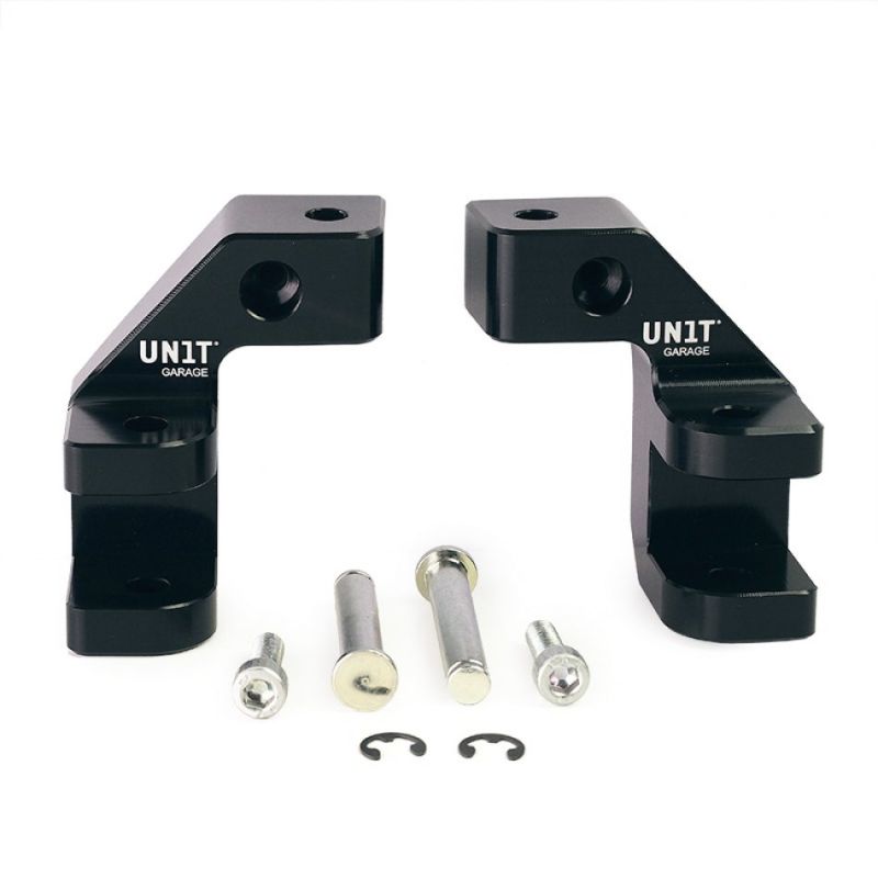 Kit confort repose-pieds passager abaissés BMW R12 G/S - Unit Garage Kit confort repose-pieds passager abaissés BMW R12 G/S - Unit Garage