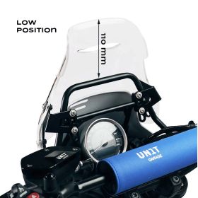 Saut de vent Réglable pour Pare-brise d'origine BMW R12 G/S - Unit Garage - 5026