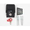 Serrure Noire complète pour Valises et Top case sur porte bagage Hepco-Becker
