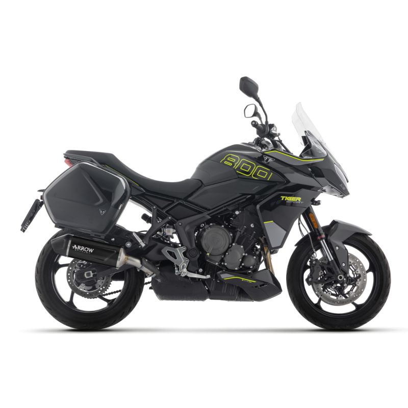 Silencieux EURO5+ Triumph Tiger 800 Sport 2025 / Arrow Indy Race Evo Dark
