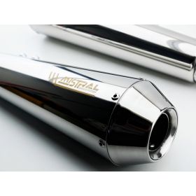 SILENCIEUX CONIQUES TRIUMPH Legend TT 900 et Thunderbird 900. - MISTRAL Exhaust