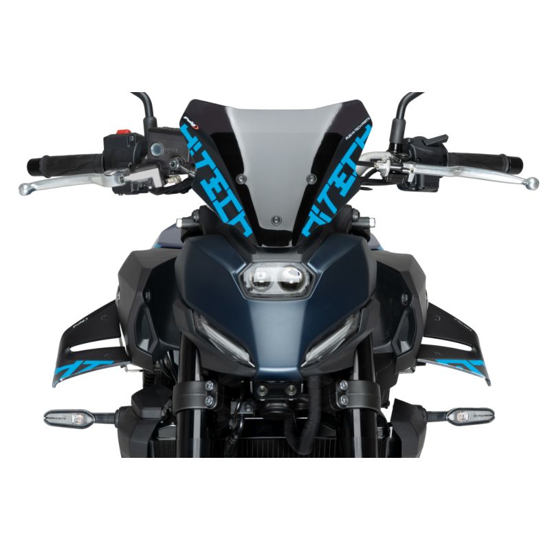 Ailerons latéraux YAMAHA MT-07 (2025-) D12 Puig 22416S Ailerons latéraux YAMAHA MT-07 (2025-) D12 Puig 22416S