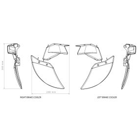Ecopes de freins KAWASAKI Z900 (2025-) Puig 22442