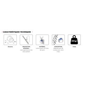 Protection bras oscillant VOGE 900DSX (2024-2025) Puig 22367N