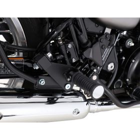 Platines de Déplacement Repose-Pieds Passager Kawasaki W 800 Street/Cafe (2019-) - Hepco & Becker - 42152541 00 01