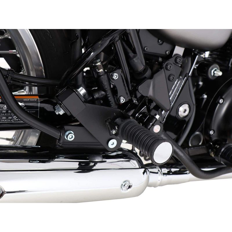 Platines de Déplacement Repose-Pieds Passager Kawasaki W 800 Street/Cafe (2019-) - Hepco & Becker - 42152541 00 01 Platines de Déplacement Repose-Pieds Passager Kawasaki W 800 Street/Cafe (2019-) - Hepco & Becker - 42152541 00 01