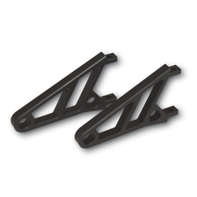 Pattes de Fixation Phare/Tête de Fourche CNC Court Noires - HIGHSIDER Pattes de Fixation Phare/Tête de Fourche CNC Court Noires - HIGHSIDER